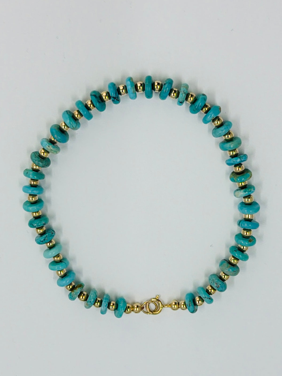 Turquoise + 14kt Gold Filled Necklace