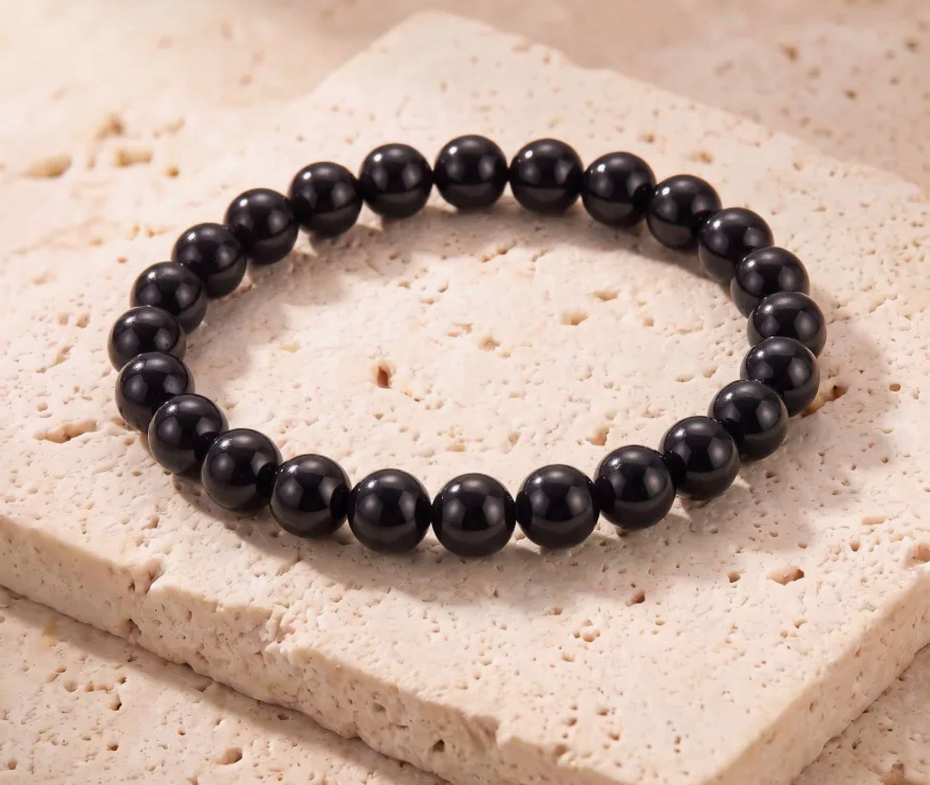 Black Onyx Men’s Bracelet