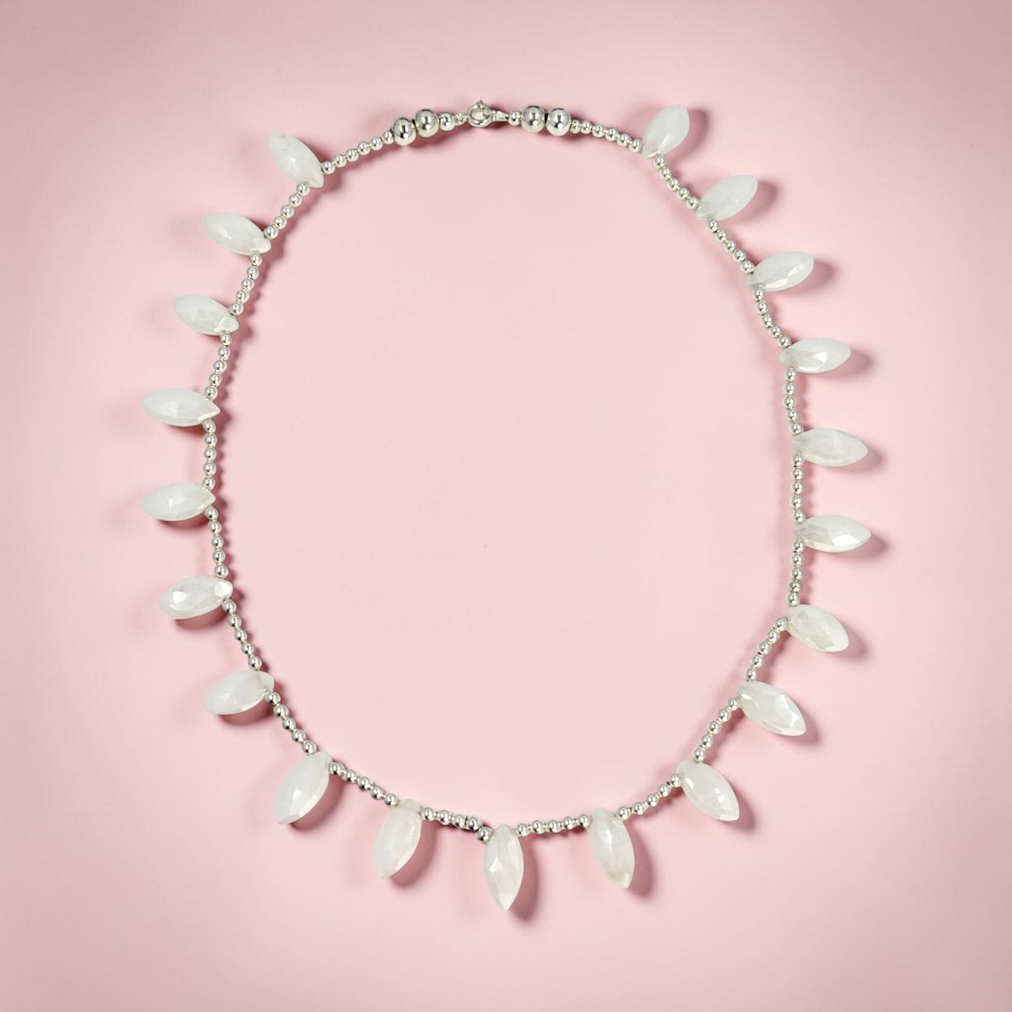 Opal + Sterling Silver Necklace