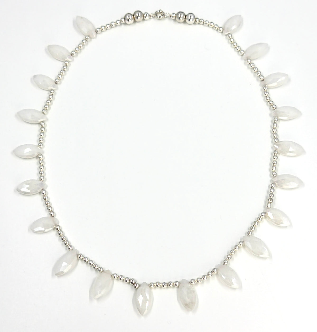 Opal + Sterling Silver Necklace